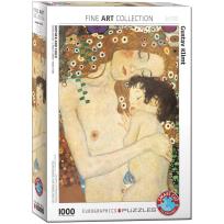 Opakowanie Puzzle 1000 Matka i dziecko, Gustaw Klimt