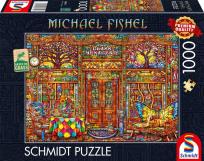 Opakowanie Puzzle 1000 Michael Fishel Szklana menażeria