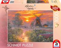 Opakowanie Puzzle 1000 PQ abraham hunter spokojny wieczór 114381