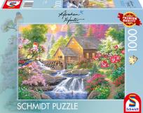 Opakowanie Puzzle 1000 PQ Abraham hunter szemrzący strumień 114382
