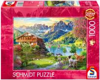 Opakowanie Puzzle 1000 PQ Relaks w Dolomitach 113693