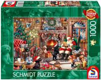 Opakowanie Puzzle 1000 PQ Święty Mikołaj czyta listy 113679