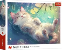 Opakowanie Puzzle 1000 Purrfekcyjny relaks TREFL