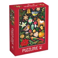 Opakowanie Puzzle 1000 Puzzlove Świąteczne nastroje CzuCzu
