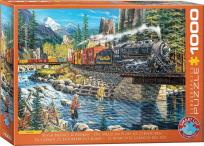 Opakowanie Puzzle 1000 River Silence is Broken by Ken Zylla 6000-5877