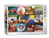 Opakowanie Puzzle 1000 Śmieszne myszy