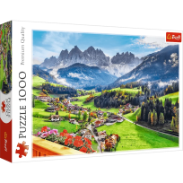 Opakowanie Puzzle 1000 St. Magdalena Dolomity Włochy TREFL