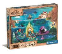 Opakowanie Puzzle 1000 Story Maps Mała Syrenka