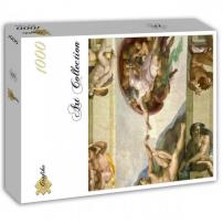 Opakowanie Puzzle 1000 Stworzenie Adama, Michał Anioł