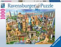 Opakowanie Puzzle 1000 Światowe zabytki