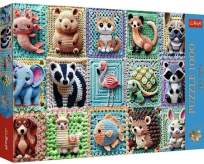 Opakowanie Puzzle 1000 Szydełkowe zwierzątka TREFL