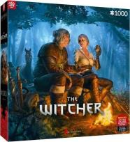Opakowanie Puzzle 1000 The Witcher (Wiedźmin) Journey of Ciri