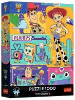 Opakowanie Puzzle 1000 Toy Story 5 świat zabawek TREFL