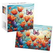 Opakowanie Puzzle 1000 Tulipany