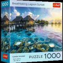 Opakowanie Puzzle 1000 USA Collection: Breathtaking Lagoon Sunset