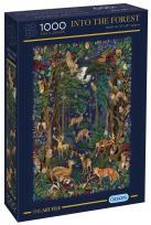 Opakowanie Puzzle 1000 W głąb lasu 112569