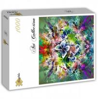 Opakowanie Puzzle 1000 Wiosenne kwiaty i motyle