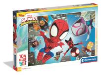 Opakowanie PUZZLE 104 EL MAXI SUPER KOLOR Spidey And His Amazing Friends
