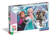 Opakowanie PUZZLE 104 EL SUPER KOLOR Frozen