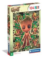 Opakowanie PUZZLE 104 EL SUPER KOLOR Groot