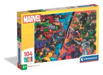 Opakowanie PUZZLE 104 EL SUPER KOLOR Marvel