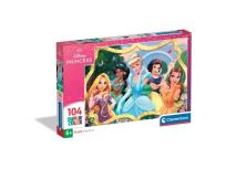 Opakowanie PUZZLE 104 EL SUPER KOLOR Princess