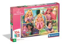 Opakowanie PUZZLE 104 EL SUPER KOLOR Princess
