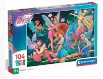 Opakowanie Puzzle 104 Super kolor Winx 25085