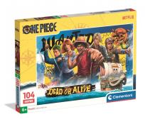 Opakowanie Puzzle 104 Super One Piece Netflix