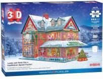 Opakowanie Puzzle 1100 3D Christmas House 9910-5817