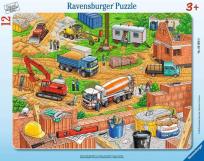 Opakowanie Puzzle 12 Co tu pasuje? Plac budowy