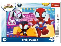 Opakowanie Puzzle 15 ramkowe Pajęcza paczka TREFL