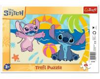 Opakowanie Puzzle 15 ramkowe W cieniu palm TREFL