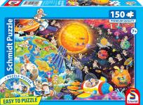 Opakowanie Puzzle 150 PQ Zabawa w kosmosie 114371