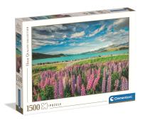 Opakowanie PUZZLE 1500 EL HQ  Lupins at Lake Tekapo