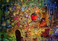 Opakowanie Puzzle 1500 Magiczne drzewo, Francois Ruyer