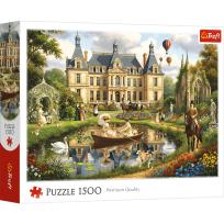 Opakowanie Puzzle 1500 Pałac nad wodą TREFL