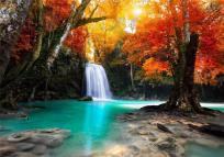 Opakowanie Puzzle 1500 Wodospad w głębi lasu