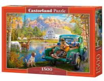 Opakowanie Puzzle 1500 Yellowstone CASTOR