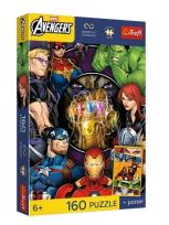 Opakowanie Puzzle 160 Avengers + plakat TREFL