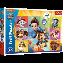 Opakowanie Puzzle 160 Spotkanie Psiego Patrolu 15410