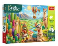 Opakowanie Puzzle 160 Trefliki - Lamy TREFL
