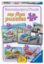 Opakowanie Puzzle 2/4/6/8 Emergency Vehicles