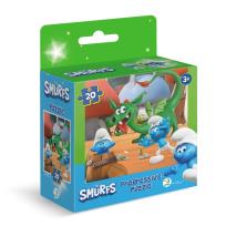 Opakowanie Puzzle 20 Smerfy Zabawa w chowanego ze smokiem