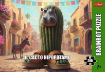 Opakowanie Puzzle 200 BrainRots Il Cacto Hipopotamo TREFL