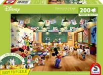 Opakowanie Puzzle 200 Myszka Miki & Minnie w szkole (Disney)