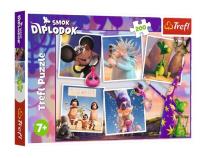 Opakowanie Puzzle 200 Przygody Smoka Diplodoka TREFL