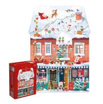Opakowanie Puzzle 200 Shape Snowy Town