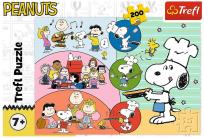 Opakowanie Puzzle 200 Snoopy i przyjaciele TREFL