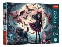 Opakowanie Puzzle 200 Spooky Stories - Księżycowe... TREFL